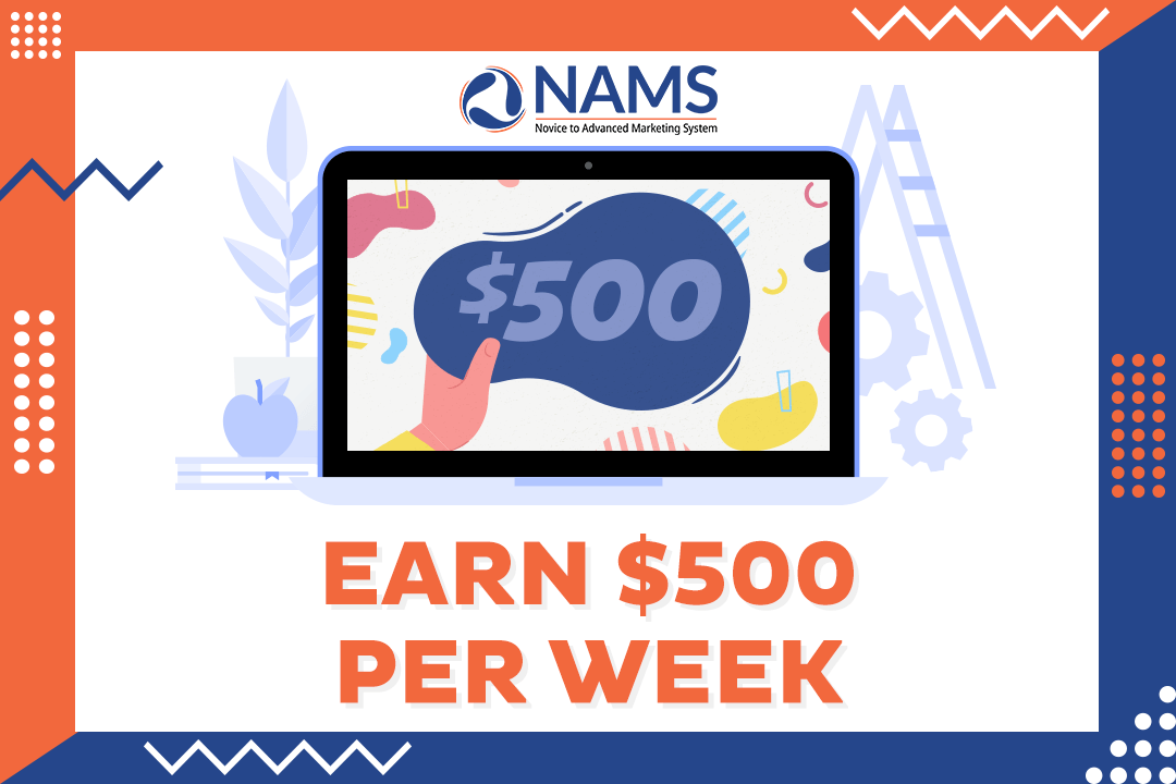 Earn $500 Per Week
