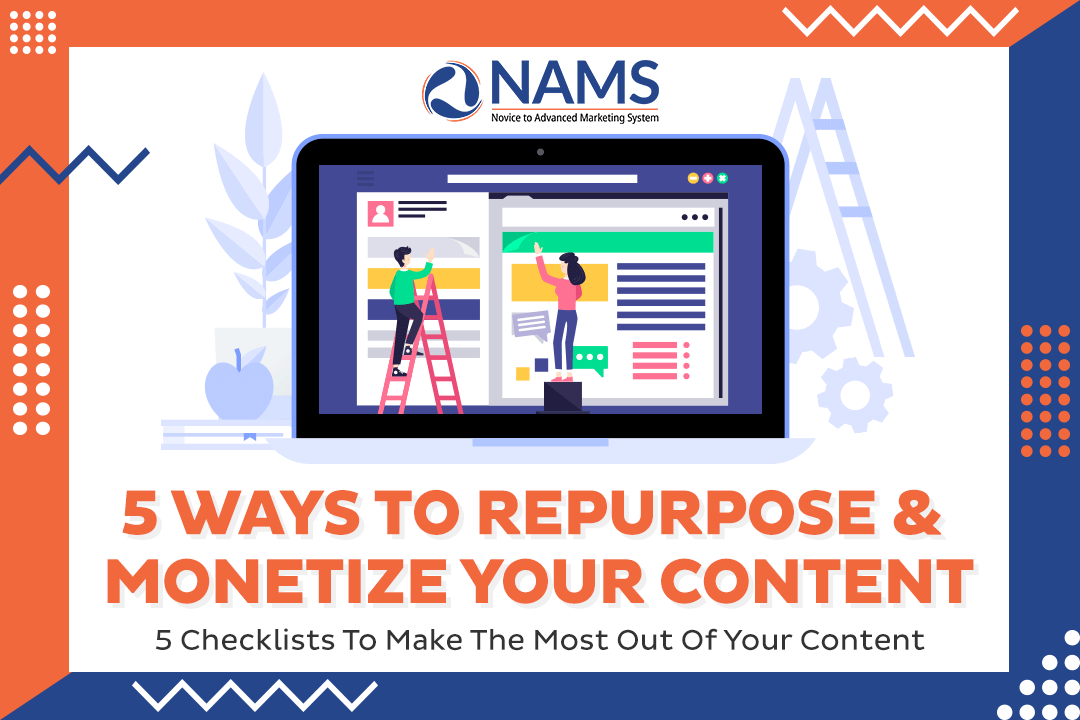 5 Ways To Repurpose and Monetize Content