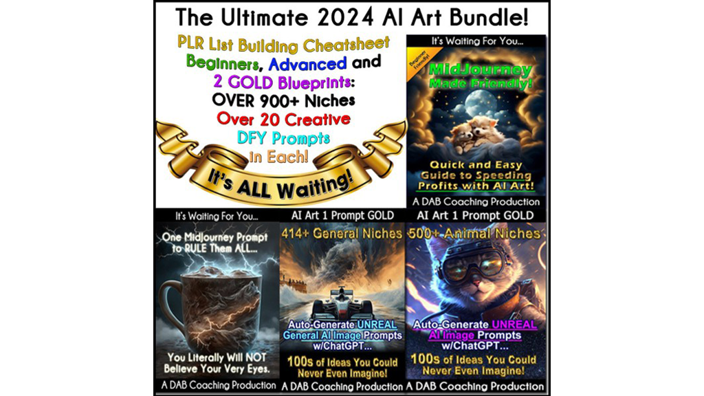 The Ultimate 2024 AI Art Bundle